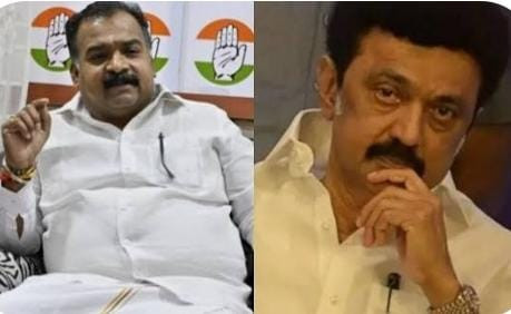 மரியாதை தராவிட்டால் திருப்பி அடிப்போம் !   மாணிக்கம் தாகூர் ஆவேசம் !! 