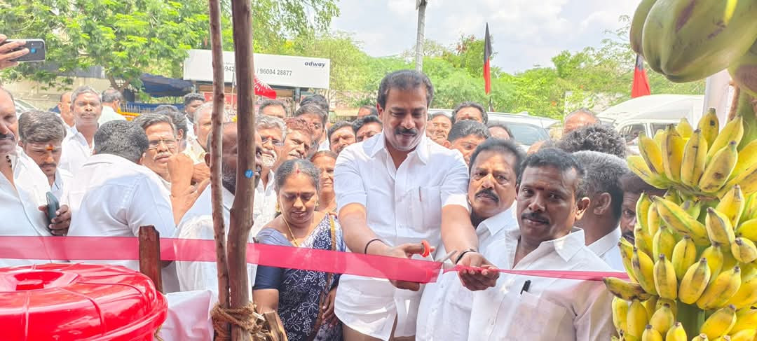 அரசு மருத்துவமனை நீர்மோர் பந்தல் திறப்பு..! பொதுமக்கள் வரவேற்பு..!