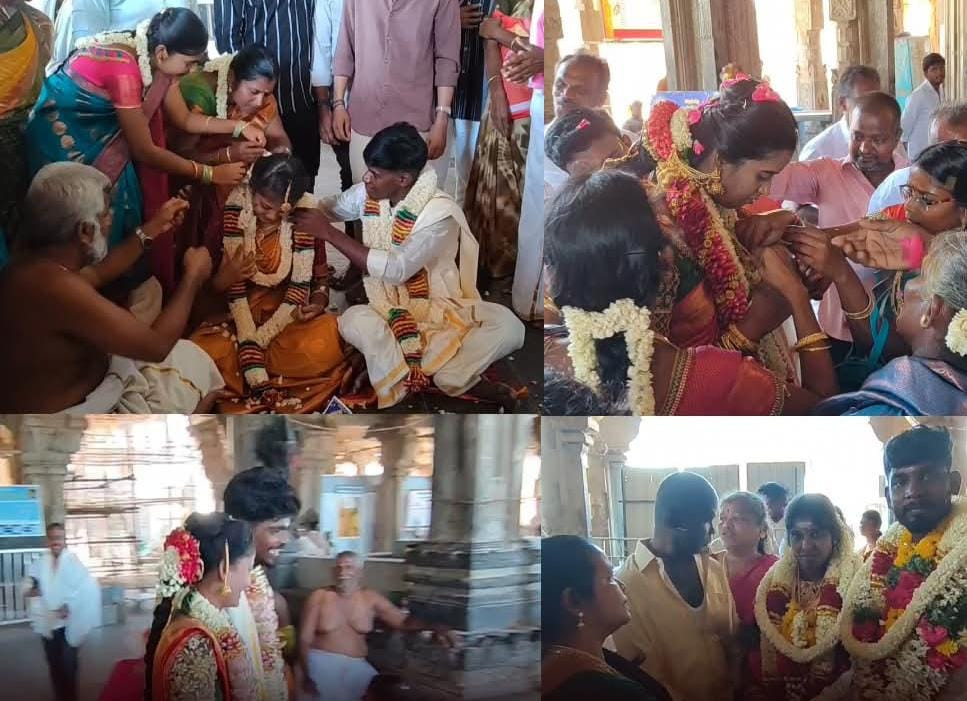 ஒரே கோவிலில், ஒரே நாளில், 100க்கும் மேற்பட்ட திருமணங்கள்..! 